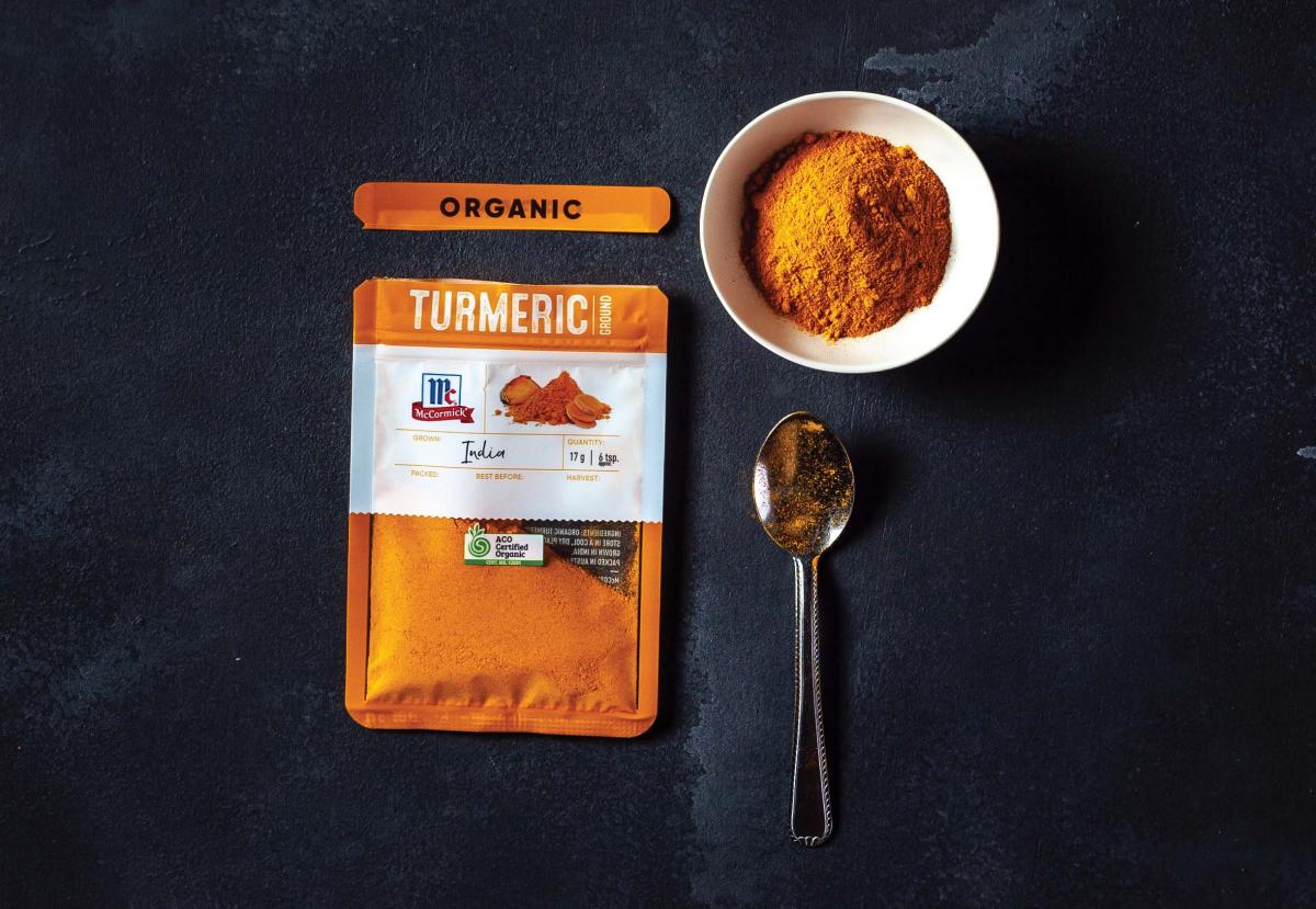 McCormick Organic Turmeric with Bowl